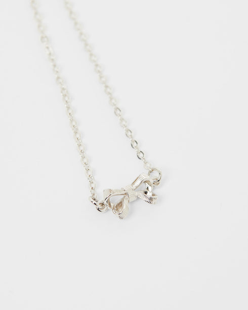 <P>Crystal Petite Bow Pendant</P>